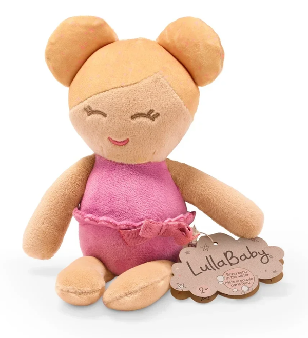Lullababy - Pluche badpop meisje - Mini blond