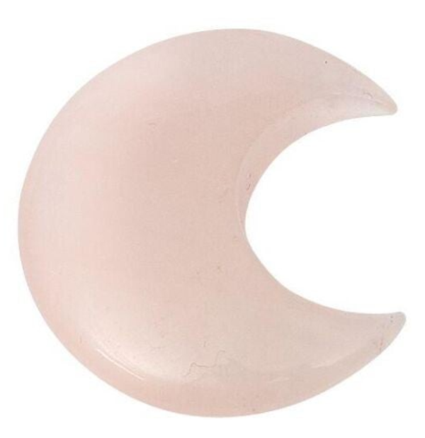 Moses - Halfedelsteen Rozenkwarts - Maan