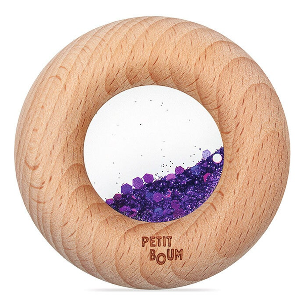 Petit Boum - Sensorische donut - Paars