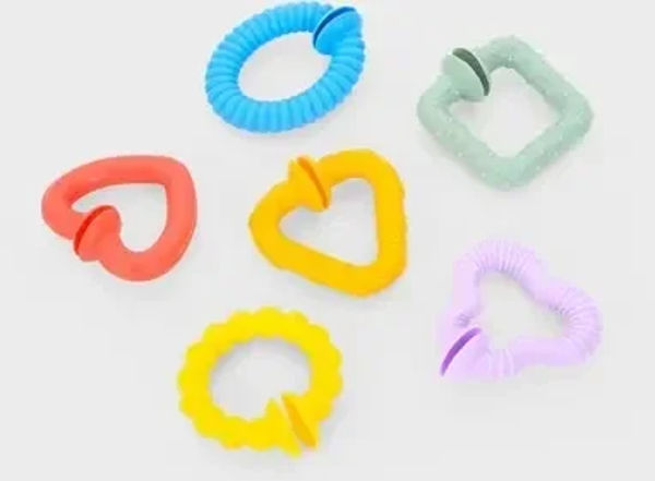 Tickit - Silisoft pop loops - Regenboog