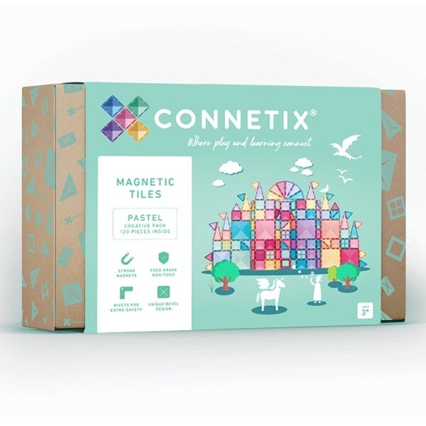 Connetix pastel creative pack 120 stuks