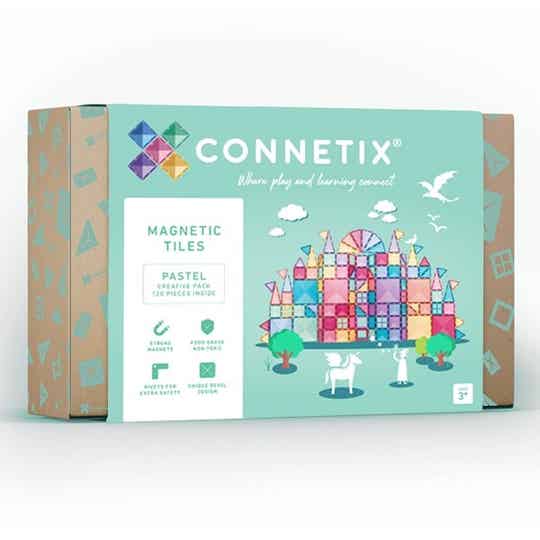 Connetix pastel creative pack 120 stuks
