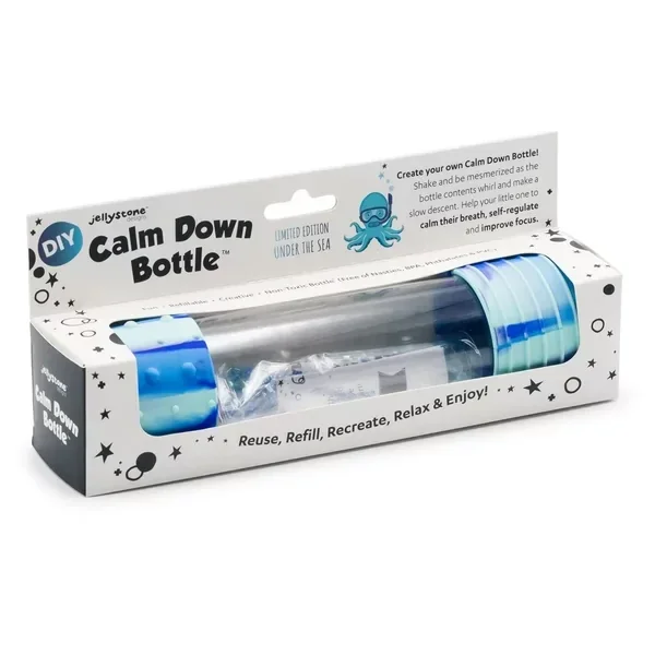 Jellystone Design - Calm down bottle DIY - Onder de zee