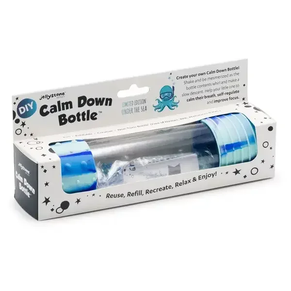 Jellystone Design - Calm down bottle DIY - Onder de zee