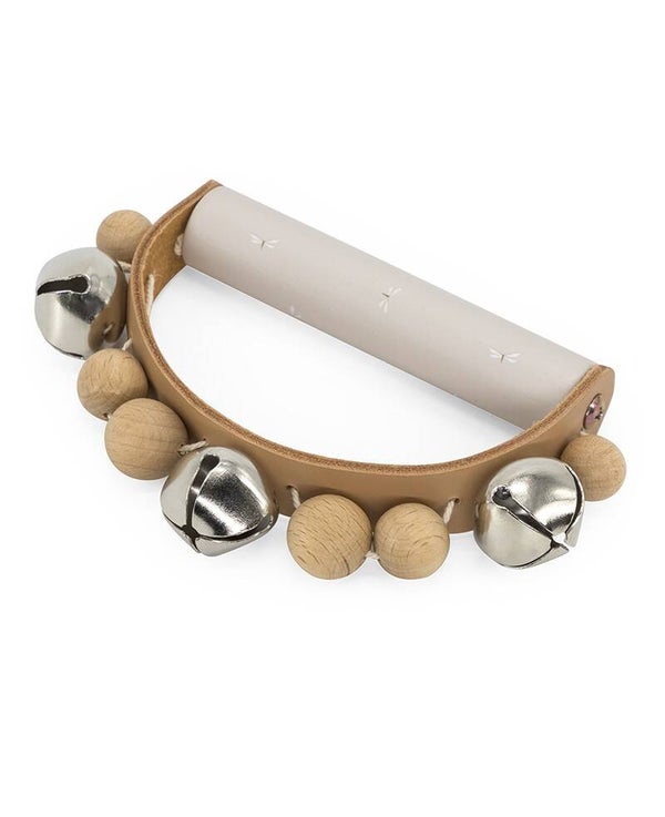 Label Label - Houten rammelaar - Nougat