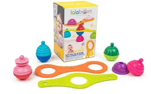 Lalaboom - Verbindingen en educatieve kralen - 10 stuks