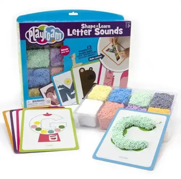 Learning Resources - Playfoam - Shape & Learn Letters sound Cards