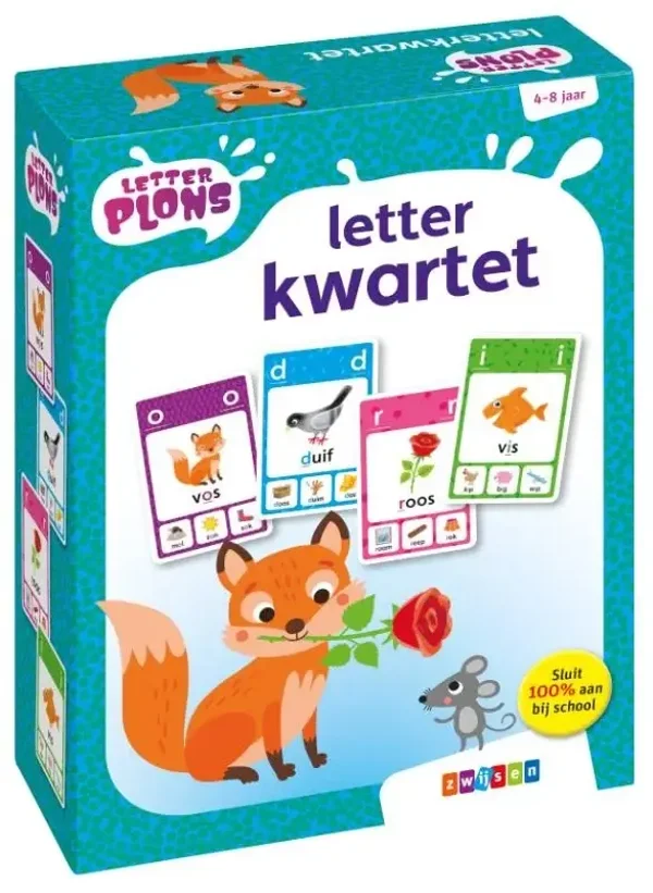 Zwijsen - Letterplons - Letterkwartet