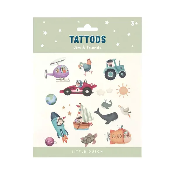 Little Dutch - Tattoos - Jim & Friends