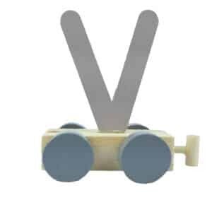 Lettertrein - Letter V