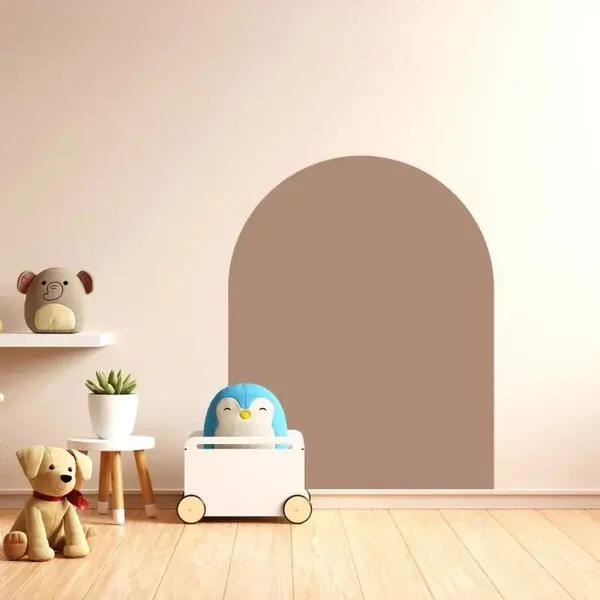 Cleverclixx - Magnetische muursticker - Mocha Cream