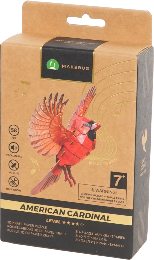 Makebug - Sky Echo series - American Cardinal