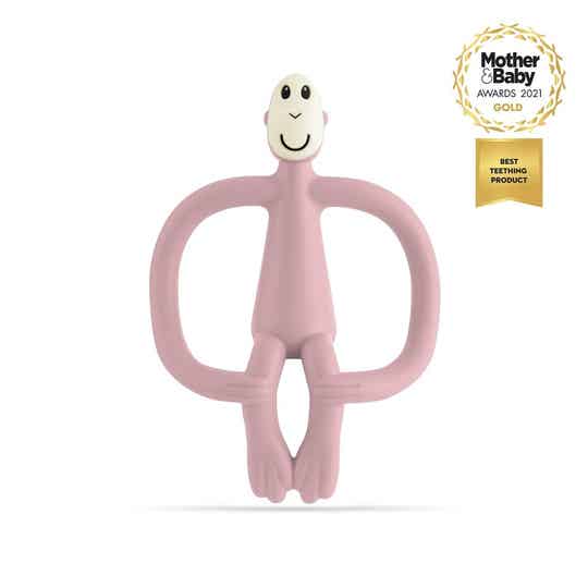 Matchstick Monkey bijtring - Dusty Pink