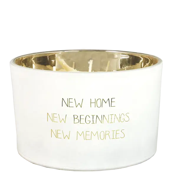My Flame - geurkaars - New home, new beginnings, new memories