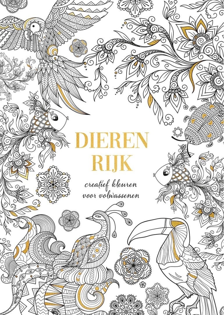 Lantaarn Publishers - Kleurboek - Dierenrijk