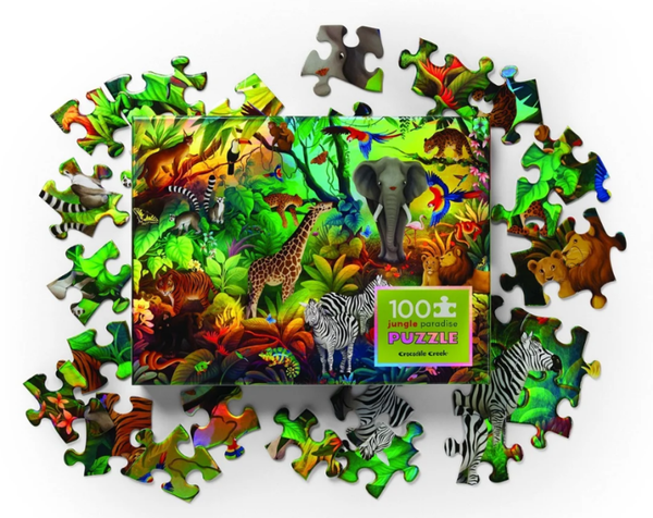 Crocodile Creek - Jungle Paradise - 100 stukjes