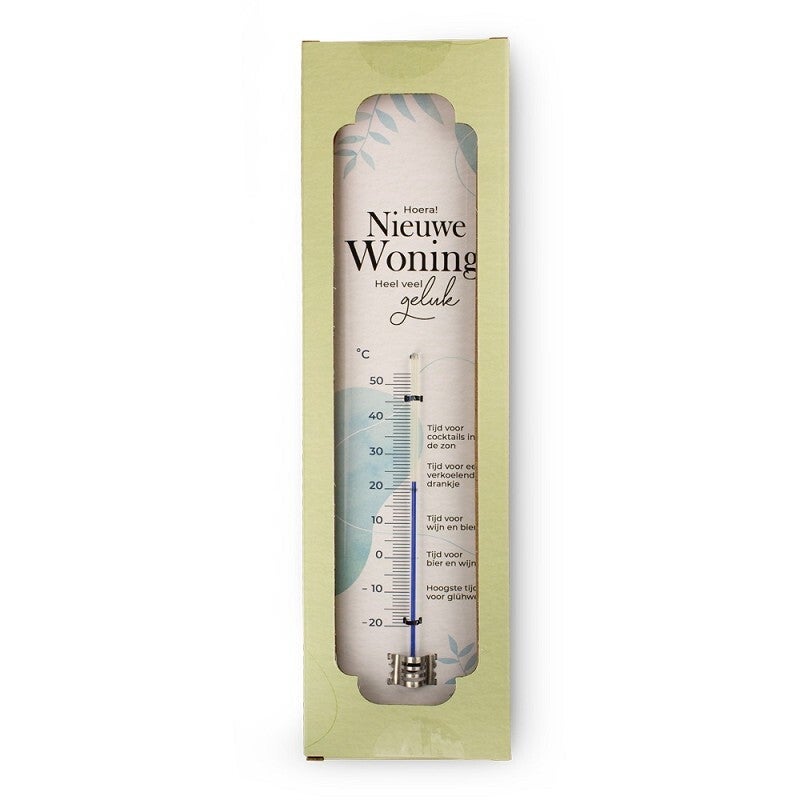 Thermometer - Nieuwe woning