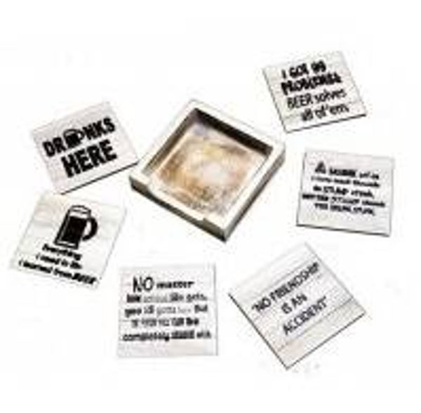 Bakje voor de onderzetters