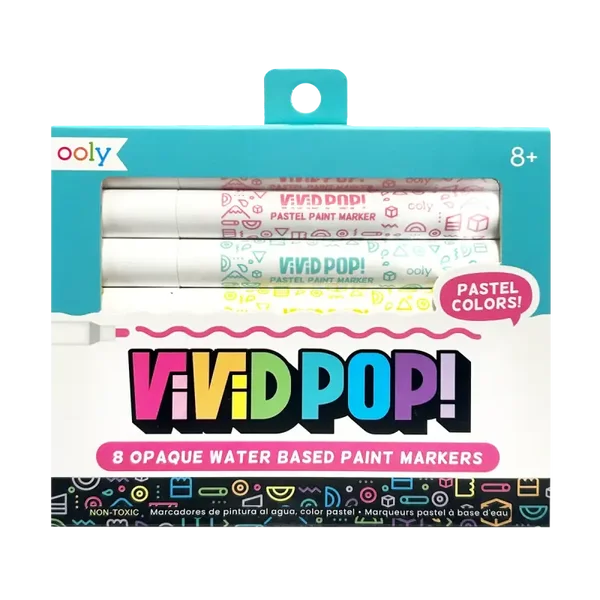 Ooly - Vivid Pop! paint markers - Pastel