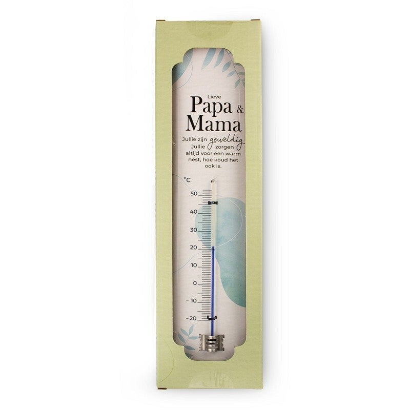Thermometer - Papa en Mama