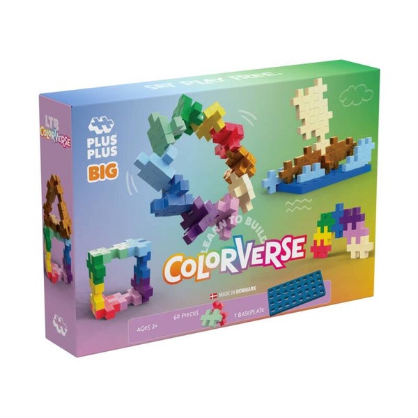 Plus-Plus - Learn to build - BIG - Colorverse big