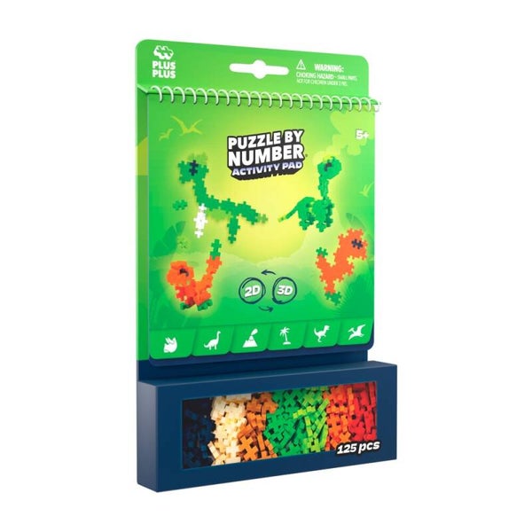 Plus-Plus - Activity pad - Dinosaurs