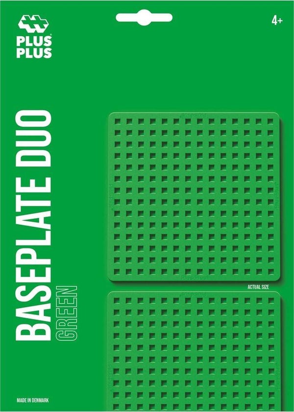 Plus-Plus - Basisplaten - Duo green