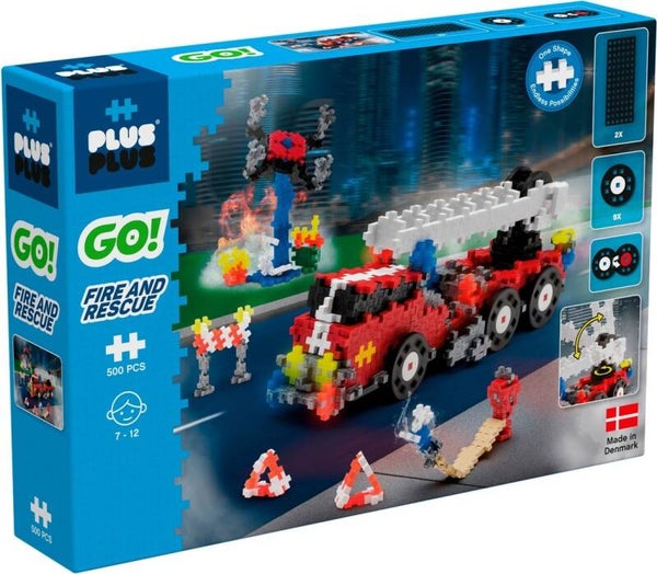Plus-Plus - Go Fire en Rescue