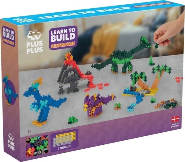 Plus-Plus - Learn to build - Dino's