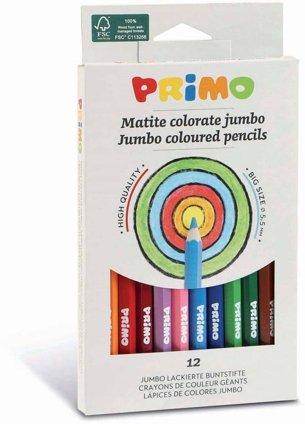 Primo - Jumbo Kleurpotloden