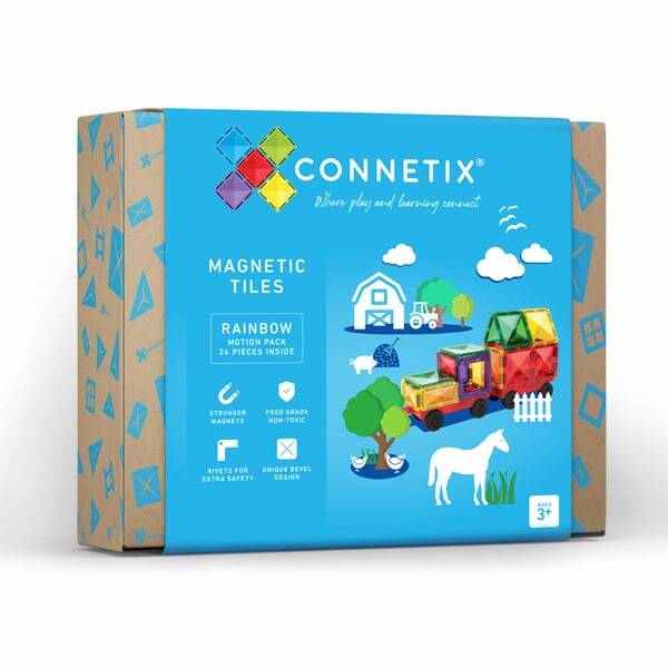 Connetix motion pack rainbow 24stuks