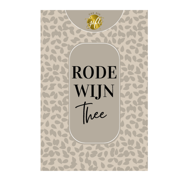 The Big Gifts - Rode wijn thee