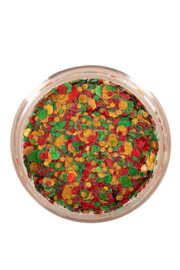 PXP - Glitter Cream 10 ml - Rood, geel en groen