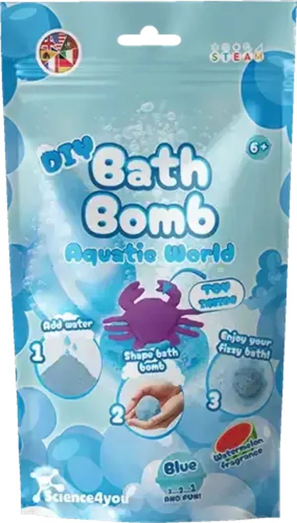 Science4you - DIY bath bombs - Blue