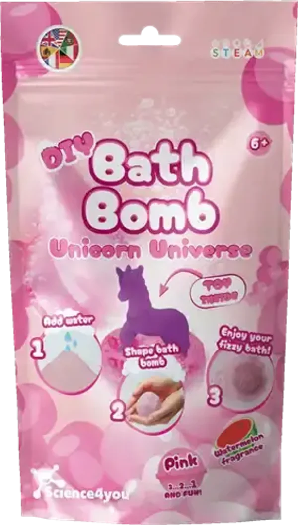 Science4you - DIY bath bombs - Pink
