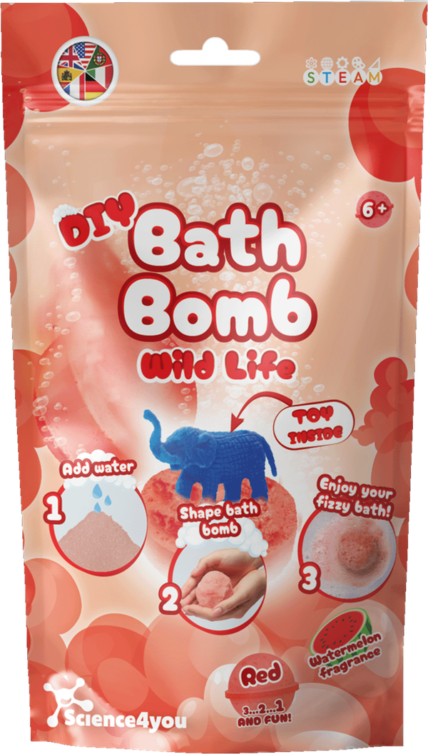 Science4you - DIY bath bombs - Red