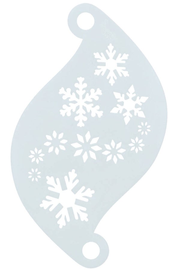 Superstar - Sjabloon/Stencil - Snowflakes