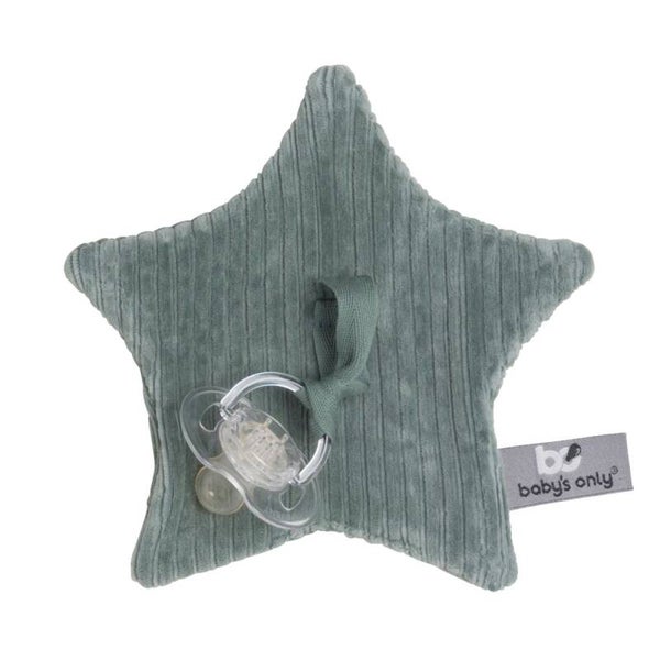 Baby's Only - Speendoekje sense ster - Zeegroen