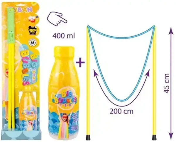 Tuban - Bubble Wand met bellenblaasvloeistof