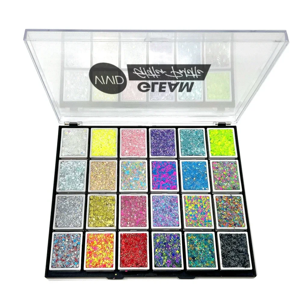 Vivid - Chunky glitter cream palette - Ultimate