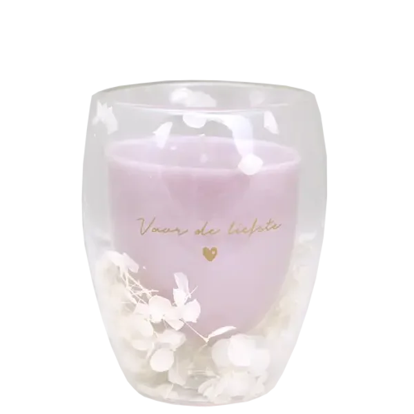 My Flame - Geurkaars in theeglas - Voor de liefste