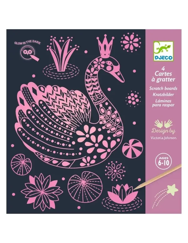 Djeco - Kraskaarten - Wonderwereld