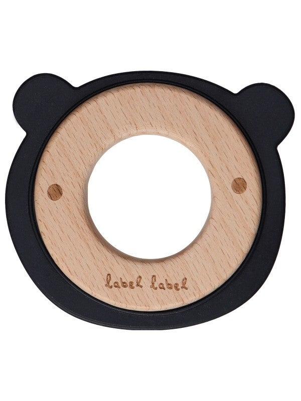 Bijtspeelgoed beerhoofd plat