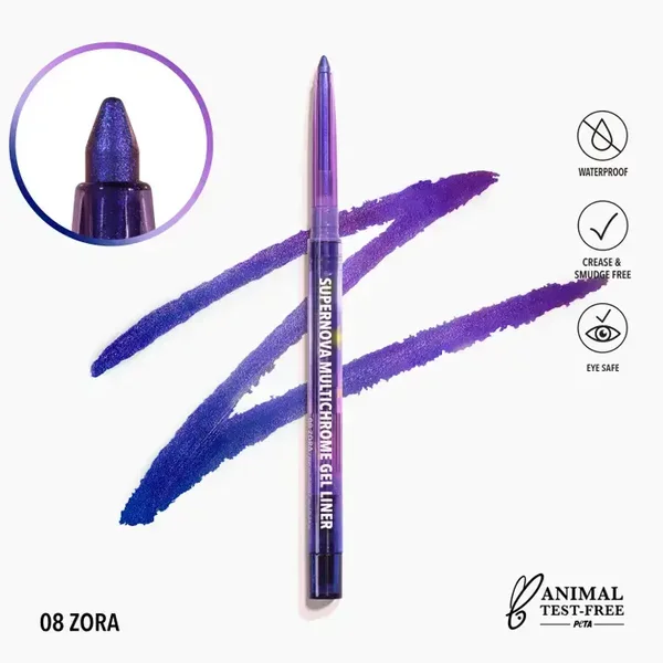Moira - Supernova multichrome gel eyeliner - Zora