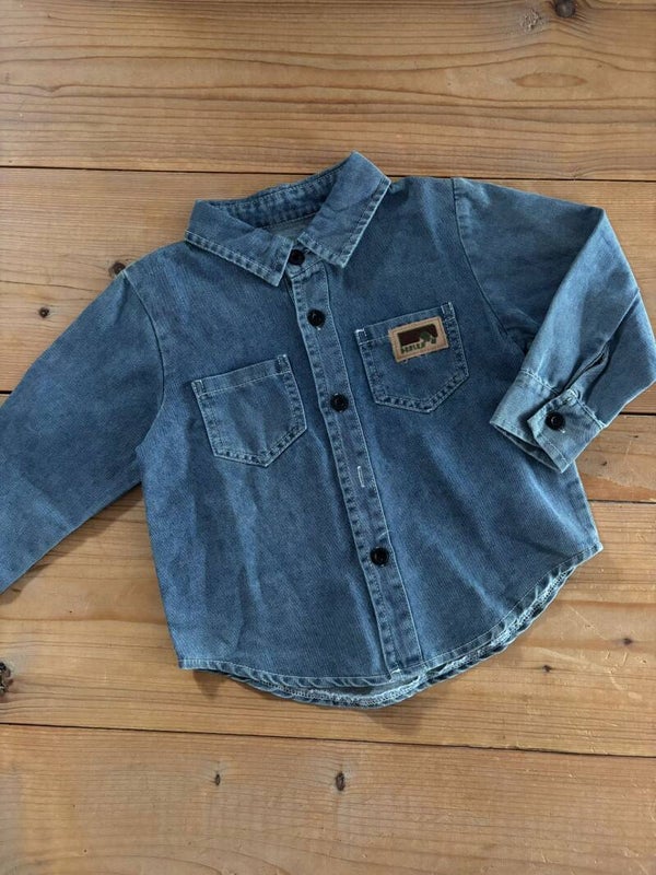 Denim overhemd