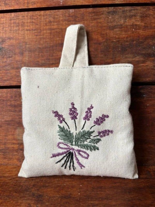 Geurzakje Lavendel borduur