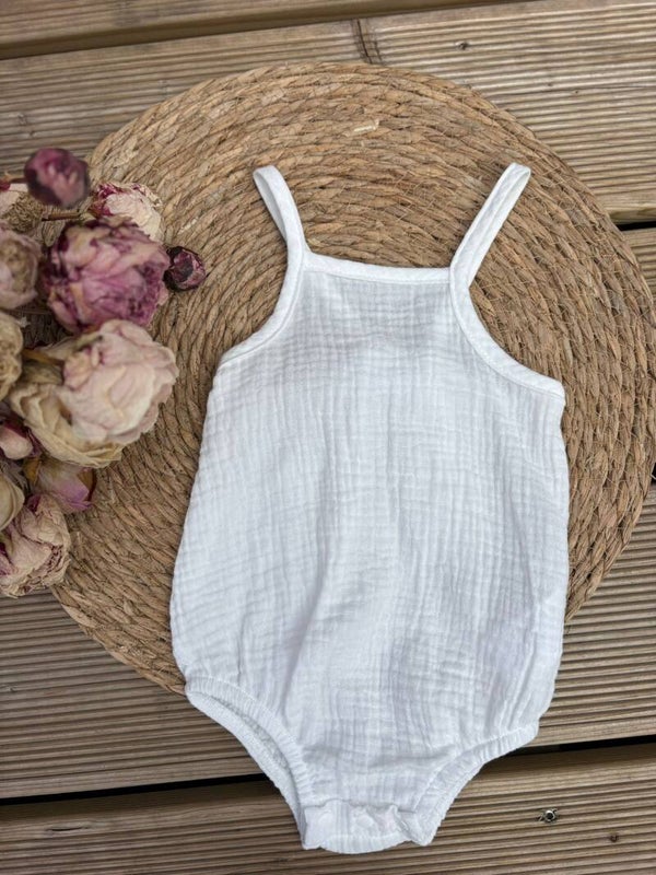Romper van Mouselline stof