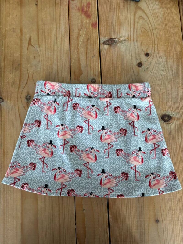 Tricot rokje Flamingo maat 104