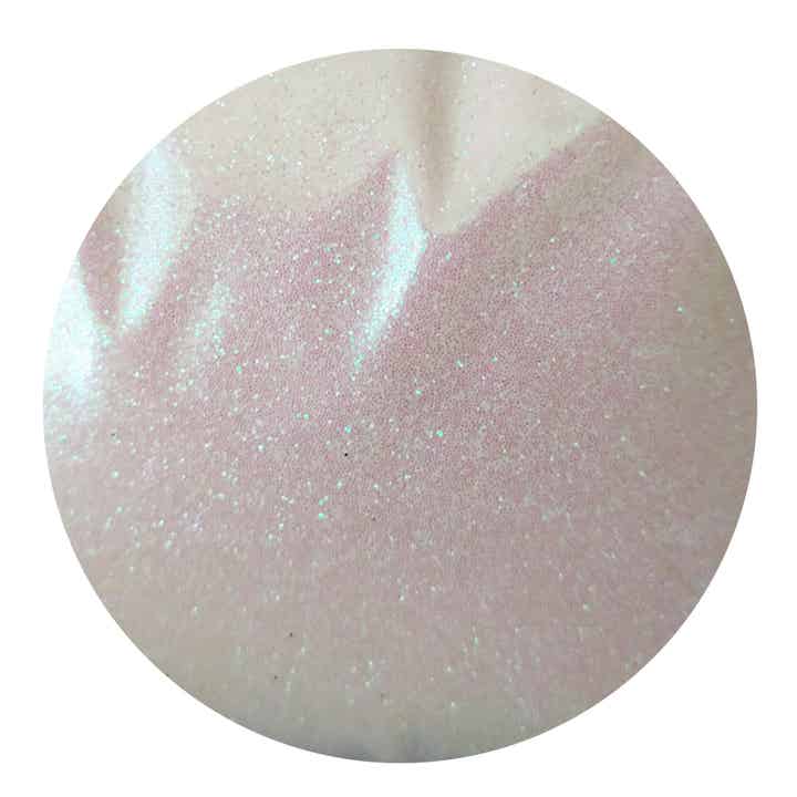 Superstar Fijne Glitter Refill voor Glitterpuff - Laser Wit