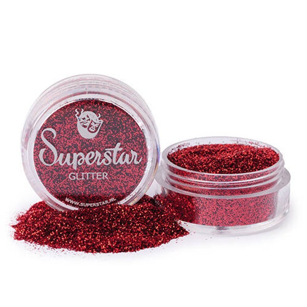 Superstar Fijne Glitter - Red Fire (122)